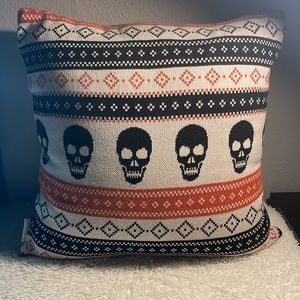 Halloween Skull Pillow